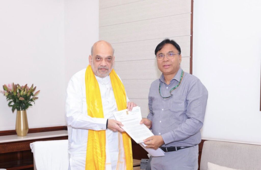 MP Ladakh Holds Detailed Meeting with Union Home Minister Amit Shah on Long-Pending Issues of Ladakh